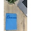 Case2go - Hoes voor de iPad Air 10.9 (2020) - Tri-Fold Book Case - met Apple Pencil Houder - Licht Blauw