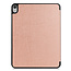 Case2go - Hoes voor de iPad Air 10.9 (2020) - Tri-Fold Book Case - met Apple Pencil Houder - RosÃ© Goud