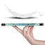 Case2go - Hoes voor de iPad Air 10.9 (2020) - Tri-Fold Book Case - met Apple Pencil Houder - Witte Bloesem
