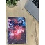 Case2go - Hoes voor de iPad Air 10.9 (2020) - Tri-Fold Book Case - met Apple Pencil Houder - Galaxy