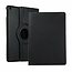 Case2go - Hoes voor de iPad 2020 - 10.2 Inch - 360 Graden Draaibare Book Case - Zwart