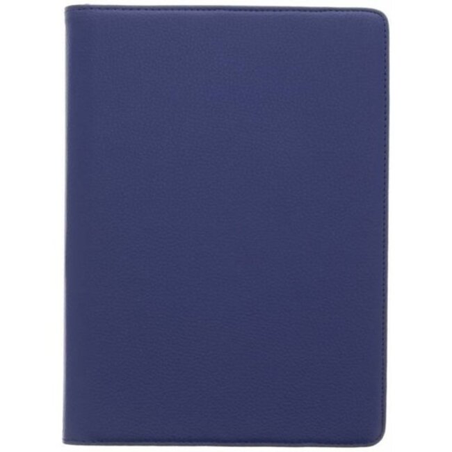 Case2go - Hoes voor de iPad 2020 - 10.2 Inch - 360 Graden Draaibare Book Case - Donker Blauw