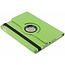 Case2go - Hoes voor de iPad 2020 - 10.2 Inch - 360 Graden Draaibare Book Case - Groen