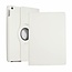Case2go - Hoes voor de iPad 2020 - 10.2 Inch - 360 Graden Draaibare Book Case - Wit