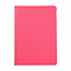 Case2go - Hoes voor de iPad 2020 - 10.2 Inch - 360 Graden Draaibare Book Case - Magenta