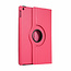 Case2go - Hoes voor de iPad 2020 - 10.2 Inch - 360 Graden Draaibare Book Case - Magenta