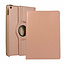Case2go - Hoes voor de iPad 2020 - 10.2 Inch - 360 Graden Draaibare Book Case - Rosé Goud