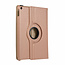 Case2go - Hoes voor de iPad 2020 - 10.2 Inch - 360 Graden Draaibare Book Case - Rosé Goud