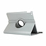 Case2go - Hoes voor de iPad 2020 - 10.2 Inch - 360 Graden Draaibare Book Case - Zilver