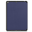 Case2go - Hoes voor de iPad 10.2 (2019/2020) - 10.2 inch - Tri-Fold Book Case met Stylus Pen Houder - Donker Blauw