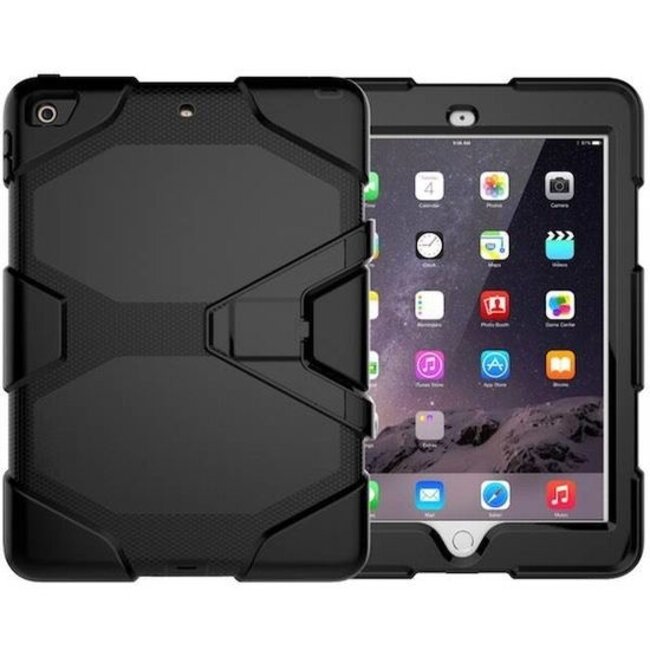 Case2go - Hoes voor Apple iPad 2020 - 10.2 inch - Extreme Armor Case - Zwart