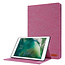 Case2go - Hoes voor Apple iPad 2020 - 10.2 inch - Book Case met Soft TPU houder - Roze