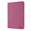 Case2go - Hoes voor Apple iPad 2020 - 10.2 inch - Book Case met Soft TPU houder - Roze