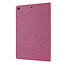 Case2go - Hoes voor Apple iPad 2020 - 10.2 inch - Book Case met Soft TPU houder - Roze