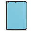 Case2go - Hoes voor de iPad 10.2 (2019/2020) - Tri-Fold Book Case - met Apple Pencil Houder - Licht Blauw