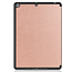 Case2go - Hoes voor de iPad 10.2 (2019/2020) - Tri-Fold Book Case - met Apple Pencil Houder - Rosé Goud