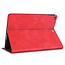 Case2go - Hoes voor Apple iPad 2020 - 10.2 inch - PU Leer Folio Book Case - Rood