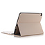 iPad 2020 hoes - 10.2 inch - Bluetooth Toetsenbord Case met Stylus pen houder - Goud