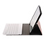 iPad 2020 hoes - 10.2 inch - Bluetooth Toetsenbord Case met Stylus pen houder - Goud