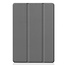 Case2go - Hoes voor de iPad 10.2 (2019/2020) - 10.2 inch - Tri-Fold Book Case - Grijs