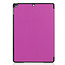 Case2go - Hoes voor de iPad 10.2 (2019/2020) - 10.2 inch - Tri-Fold Book Case - Paars