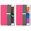 Case2go - Hoes voor de iPad 10.2 (2019/2020) - 10.2 inch - Tri-Fold Book Case - Magenta