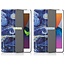 Case2go - Hoes voor de iPad 10.2 (2019/2020) - 10.2 inch - Tri-Fold Book Case - Sterrenhemel