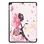 Case2go - Hoes voor de iPad 10.2 (2019/2020) - 10.2 inch - Tri-Fold Book Case - Flower Fairy