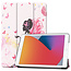 Case2go - Hoes voor de iPad 10.2 (2019/2020) - 10.2 inch - Tri-Fold Book Case - Flower Fairy