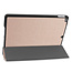 Case2go - Hoes voor de iPad 10.2 (2019/2020) - 10.2 inch - Tri-Fold Book Case - Goud