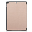 Case2go - Hoes voor de iPad 10.2 (2019/2020) - 10.2 inch - Tri-Fold Book Case - Goud