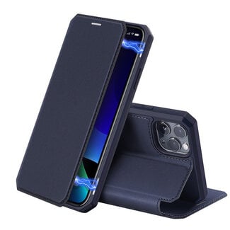 Dux Ducis iPhone 11 Pro hoes - Dux Ducis Skin X Case - Donker Blauw