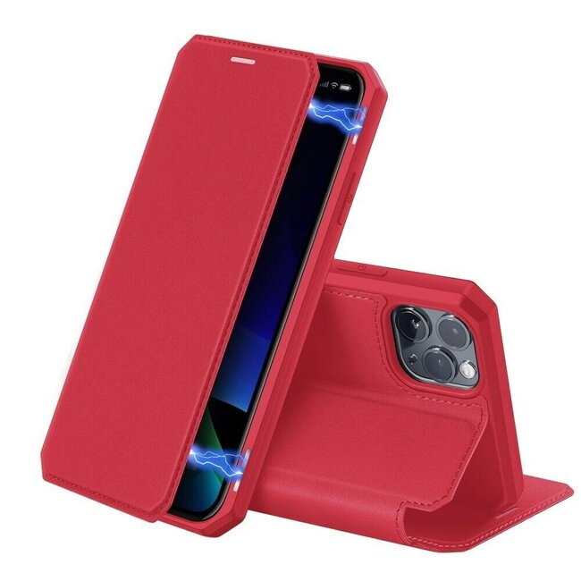 iPhone 11 Pro Max hoes - Dux Ducis Skin X Case - Rood