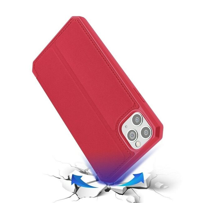 iPhone 11 Pro Max hoes - Dux Ducis Skin X Case - Rood