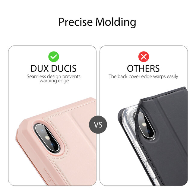 iPhone XS Max hoes - Dux Ducis Skin X Case - Roze