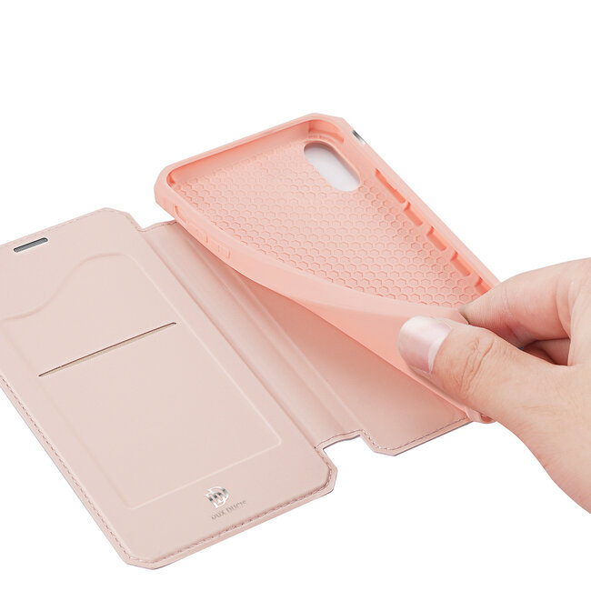 iPhone XS Max hoes - Dux Ducis Skin X Case - Roze