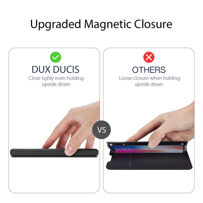 iPhone XS Max hoes - Dux Ducis Skin X Case - Zwart