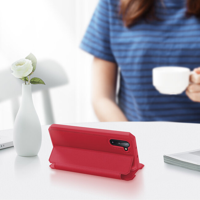 Samsung Galaxy Note 10 hoes - Dux Ducis Skin X Case - Rood