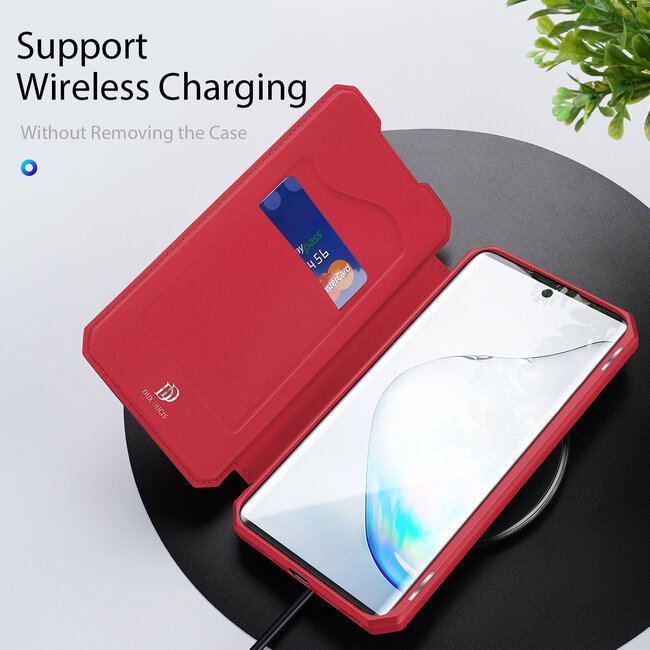 Samsung Galaxy Note 10 hoes - Dux Ducis Skin X Case - Rood