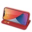 iPhone 12 Pro Max hoesje - Dux Ducis Wish Wallet Book Case - Rood