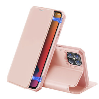 Dux Ducis iPhone 12 Pro Max hoesje - Dux Ducis Skin X Case - Roze