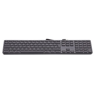 LMP LMP - Aluminium toetsenbord voor Apple iMac met dubbele USB aansluiting en numeriek keyboard - Bedraad - 110 keys - QWERTY (NL) indeling (ISO) - Space Grey