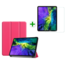 Case2go - Hoes en screenprotector voor de iPad Pro 11 inch (2020) - Tablet hoes en Screenprotector - Magenta