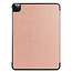 Case2go - Hoes en screenprotector voor de iPad Pro 11 inch (2020) - Tablet hoes en Screenprotector - Rosé Goud