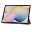 Case2go - Hoes voor de Samsung Galaxy Tab S7 (2020) - 11 inch - Tablet hoes en Screenprotector - Cyaan