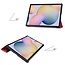 Case2go - Hoes voor de Samsung Galaxy Tab S7 (2020) - 11 inch - Tablet hoes en Screenprotector - Rood