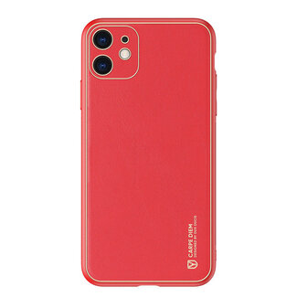 Dux Ducis iPhone 11 Hoesje - Dux Ducis Yolo Case - Rood