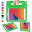 Case2go iPad 10.2 2019 / 2020 / 2021 hoes - Schokbestendige case met handvat - Groen