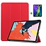 Case2go iPad Air 2020 hoes - 10.9 inch - hoes en Screenprotector - Tablet hoes met Auto sleep/wake Functie - Rood