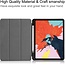 Case2go - Hoes voor de iPad Air 10.9 (2020) - Tri-Fold Book Case - met Apple Pencil Houder - Paars